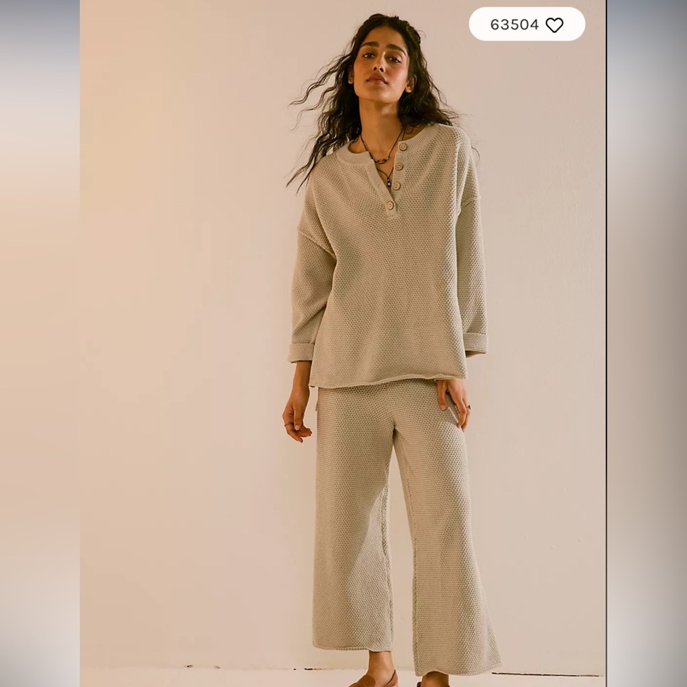 Free People Beach Hailee Sweater Set